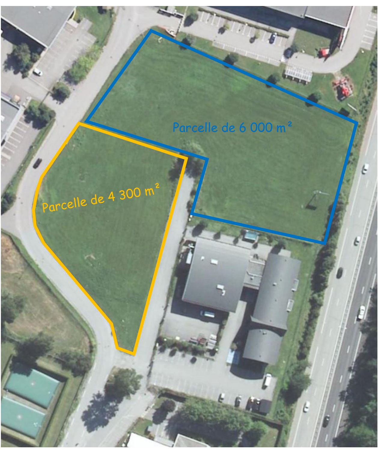 Foncier de 10 300 m² Bail à construction/bail commercial Tours en